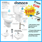 Budget Toilet Bowl & Basin Package domao.com.sg