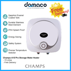 Champs A15 Pro Storage Heater domaco.com.sg