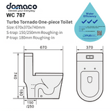 Supreme Package Toilet Bowl and Basin domaco.com.sg