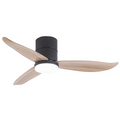 Fanco Rito 3 Hugger Ceiling Fan with 24W 3 Tone LED Light Kit and Remote Control (Optional: Wifi Module) domaco.com.sg