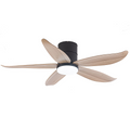 Fanco Rito 5 Hugger Ceiling Fan with 24W 3 Tone LED Light Kit and Remote Control (Optional: Wifi Module) domaco.com.sg