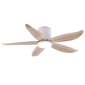 Fanco Rito 5 Hugger Ceiling Fan with 24W 3 Tone LED Light Kit and Remote Control (Optional: Wifi Module) domaco.com.sg