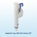 Geberit Typ 360, 250 & 202 Flushing System Fittings