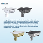 PUB approved branded Two-way Tap with local warranty.
