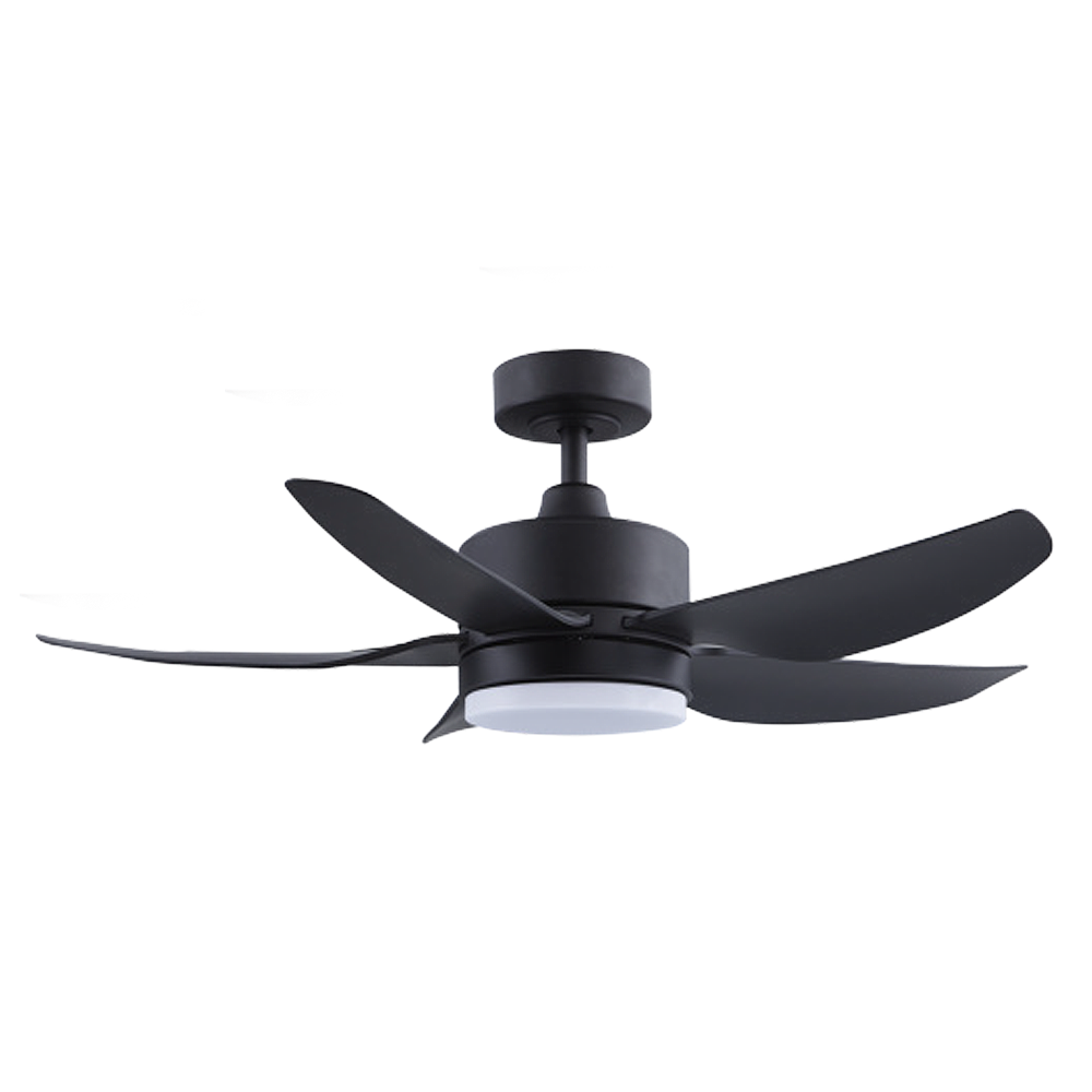 Samaire Downrod 5 Blades DC Ceiling Fan With 25W Dimmable 3 Tone LED Light Kit And Remote domaco.com.sg
