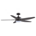 Samaire Downrod 5 Blades DC Ceiling Fan With 25W Dimmable 3 Tone LED Light Kit And Remote domaco.com.sg