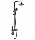 Arino T-5228A-3 Rain Shower Mixer with Hand Held Shower and Bidet Spray Set (Chrome, Matt Black, Gun Metal  & Rose Gold)
