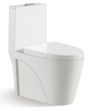 Domaco 737 Rimless Turbo Tornado Flushing or Mayfair 8116 1-Piece Toilet Bowl & Basin Package