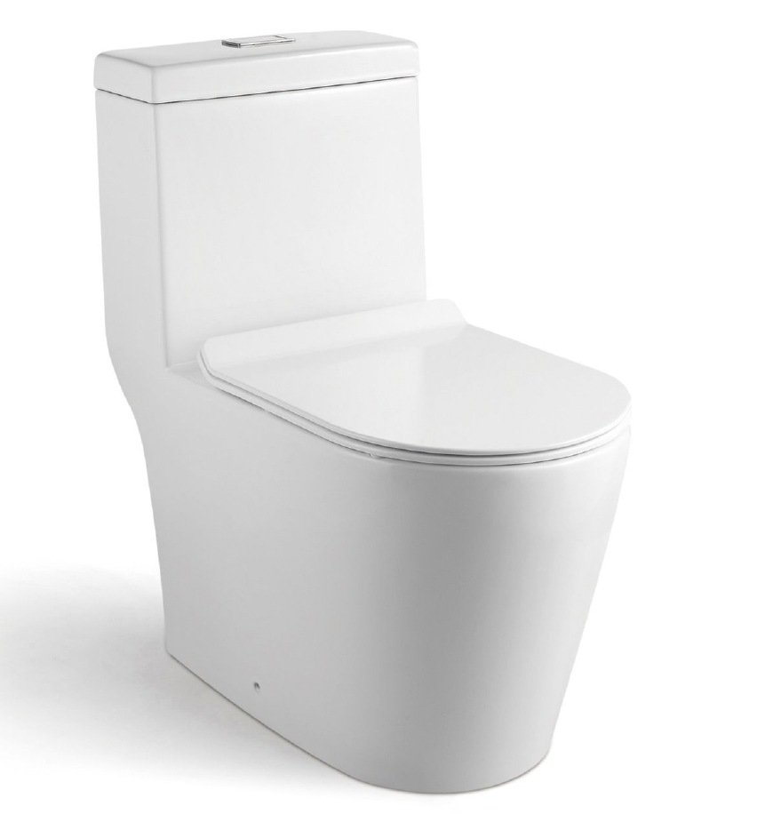 Business Class Toilet Bowl & Stainless Steel Basin Cabinet Package