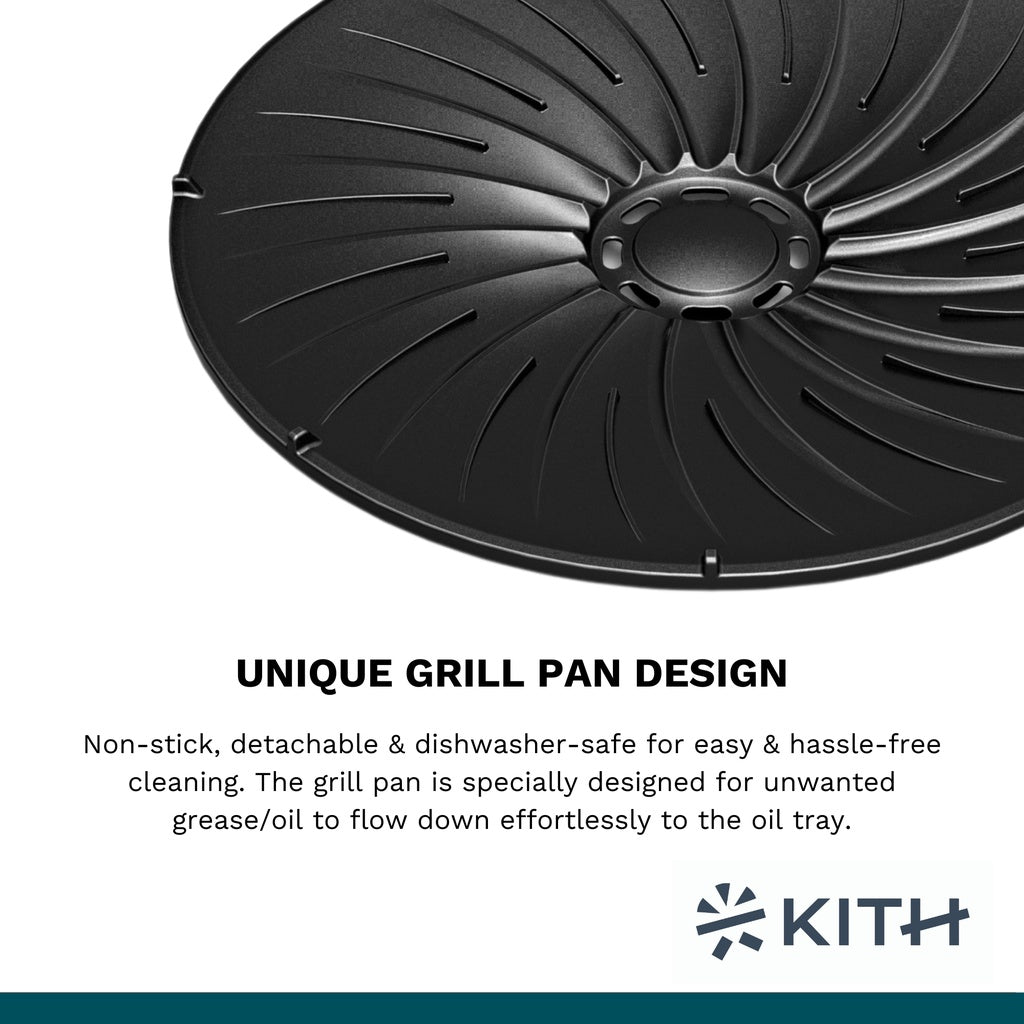 Kith Smokeless BBQ Grill SBG-KS-G1 (Knob Control) domaco.com.sg