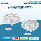 TRISTAR Modern Design DC Motor Series Tofan 3 / Tofan 7