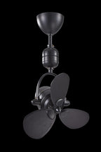 Bestar Duo Hagar 16 Inch Corner DC Wall/Ceiling Fan with Remote