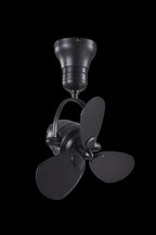 Bestar Duo Hagar 16 Inch Corner DC Wall/Ceiling Fan with Remote
