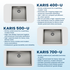 Blanco KARIS + MIHA & MIDA Undermount Sink & Pullout Spray Bundle