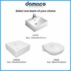Value Plus Toilet Bowl & Basin Package - Domaco
