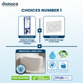 Wall-Mounted Rimless & Rimfree Water Closet Geberit Flushing Bundle Deals