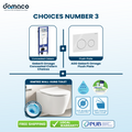 Wall-Mounted Rimless & Rimfree Water Closet Geberit Flushing Bundle Deals