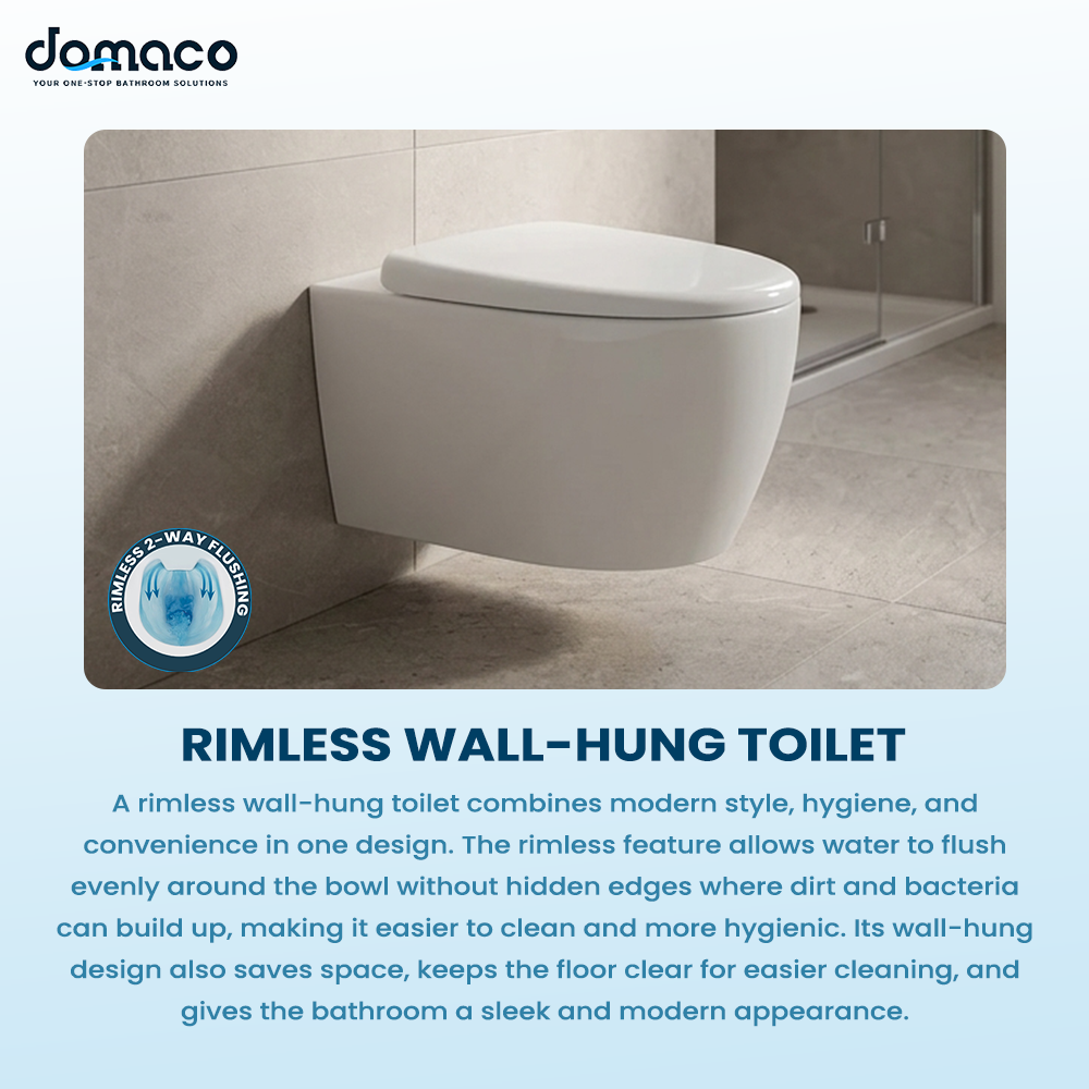 Wall-Mounted Rimless & Rimfree Water Closet Geberit Flushing Bundle Deals