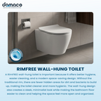 Wall-Mounted Rimless & Rimfree Water Closet Geberit Flushing Bundle Deals