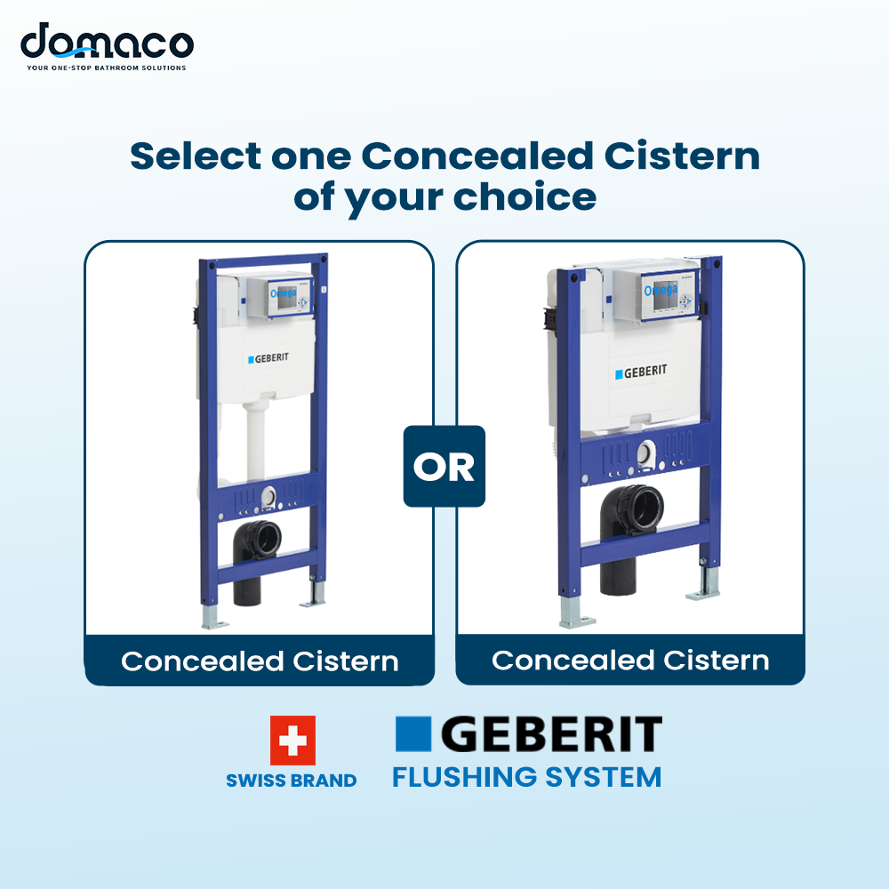 Wall-Mounted Rimless & Rimfree Water Closet Geberit Flushing Bundle Deals