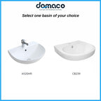 Savvy Toilet Bowl and Basin Package - Domaco