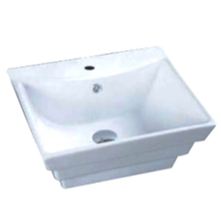 Baron Designer Basin 0706 - TOP Mount / Wall Hung - Domaco