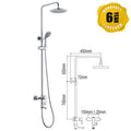 NTL Rain Shower Mixer 1008 (22880)<br>*Contact us for best price - Domaco