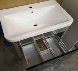 MAYFAIR 1032 #304 STAINLESS STEEL BASIN CABINET (37800)<br>*Contact us for best price - Domaco