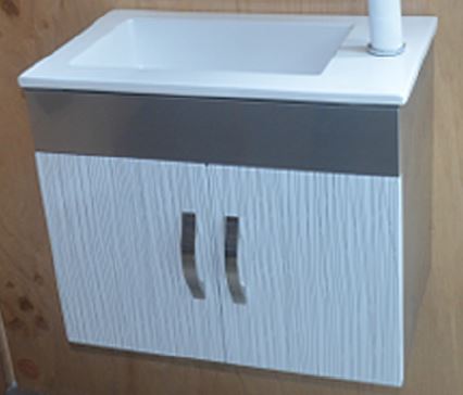 MAYFAIR 1308 #304 STAINLESS STEEL BASIN CABINET (29900)<br>*Contact us for best price - Domaco