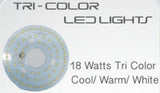 DECCO SYDNEY 42 INCH CEILING FAN + REMOTE CONTROL + LED RGB 18W (35800) - Domaco