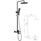 Black/White Series New HDB BTO Kitchen Sink and Bathroom Package - Domaco