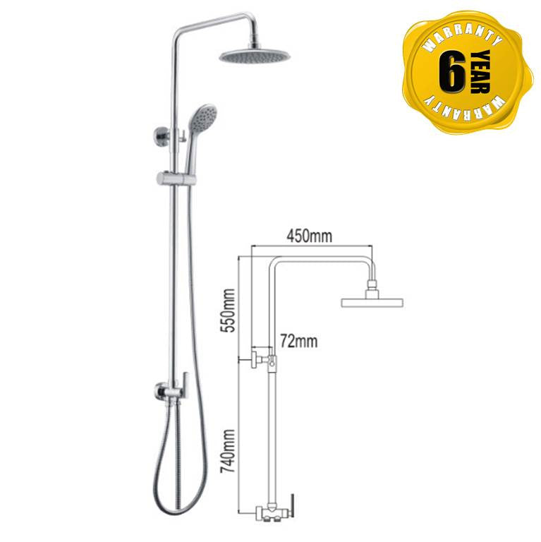 NTL Rain Shower 3006 (15880)<br>*Contact us for best price - Domaco