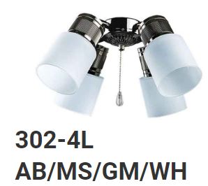 Fanco Light Kit - 302-4L - Domaco