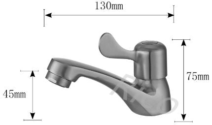 RICO 30400-1-C STAINLESS STEEL BASIN TAP (4080)<br>*Contact us for best price - Domaco