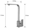 RICO 30402-3 STAINLESS STEEL SINK MIXER TAP (13800)<br>*Contact us for best price - Domaco
