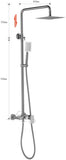 RICO 30407-2 STAINLESS STEEL RAIN SHOWER MIXER (32800)<br>*Contact us for best price - Domaco