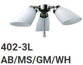 Fanco Light Kit - 402-3L - Domaco