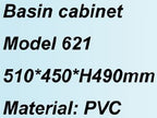 MAYFAIR 621 PVC BASIN CABINET (28800)<br>*Contact us for best price - Domaco