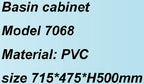 MAYFAIR 7068 PVC BASIN CABINET (32800)<br>*Contact us for best price - Domaco