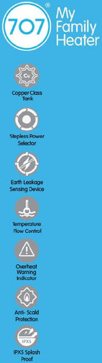 707 Protek Instant Water Heater - Domaco