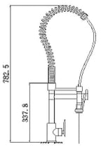 ARINO T-8000-3 (Chrome) & TS-8000-3 (Satin) PULL-OUT SPOUT LEVER HANDLE SINK MIXER - Domaco