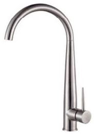 ARINO T-9288SS U'SPOUT LEVER HANDLE SINK MIXER - Domaco
