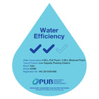 Velin 1-Piece Toilet Bowl A3390 (Geberit Flushing System) (26800)<br>*Contact us for best price - Domaco