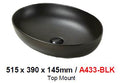 BARON A433 BLACK TOP MOUNT BASIN (9800) *Contact us for best price - Domaco