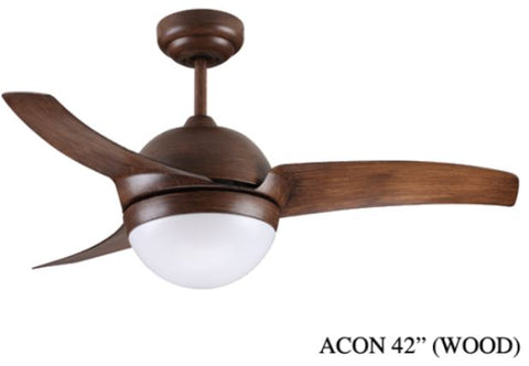 Fanco A-Con 42" Ceiling Fan (3 ABS Blades) With Remote Control - Domaco