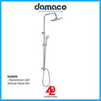 Storage Heater with Round Rain Shower and Shower Mixer Tap Package - 30L domaco.com.sg