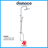 Storage Heater with Round Rain Shower and Shower Mixer Tap Package - 15L domaco.com.sg