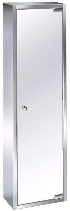 ARINO AR207 Stainless Steel High Mirror Cabinet - Domaco