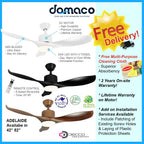 Decco Adelaide DC Ceiling Fan domaco.com.sg
