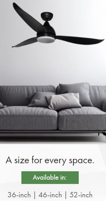 FANCO F-STAR DC CEILING FAN + REMOTE CONTROL + 18W LED RGB LIGHT KIT - Domaco